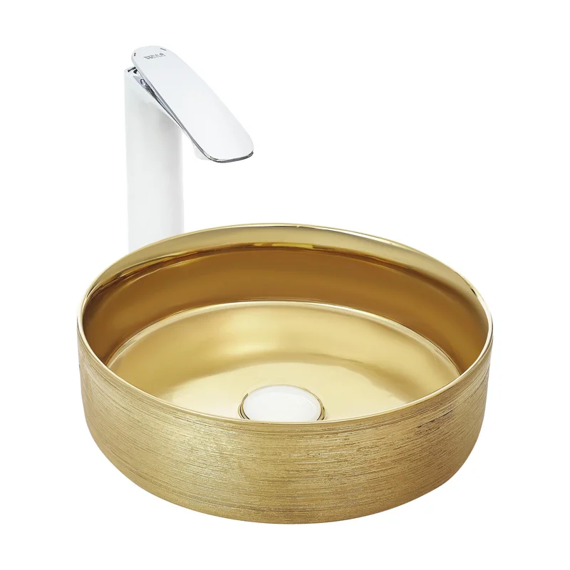 Раковина-чаша WeltWasser Elbach 3134 LSG 35 10000004539 Золотистая Раковина-чаша WeltWasser Elbach 3134 LSG 35 10000004539 Золотистая