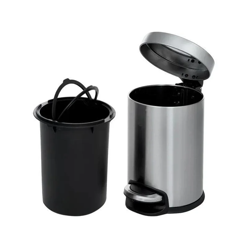 Ведро для мусора WeltWasser Erfie WT 3L педальное 10000000899 Белое