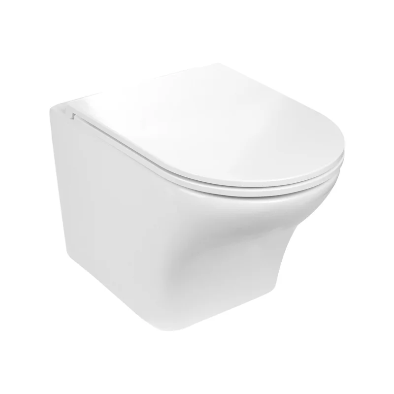 Унитаз WeltWasser Odenbach 004 GL-WT 10000003704 подвесной Белый глянец с сиденьем Микролифт