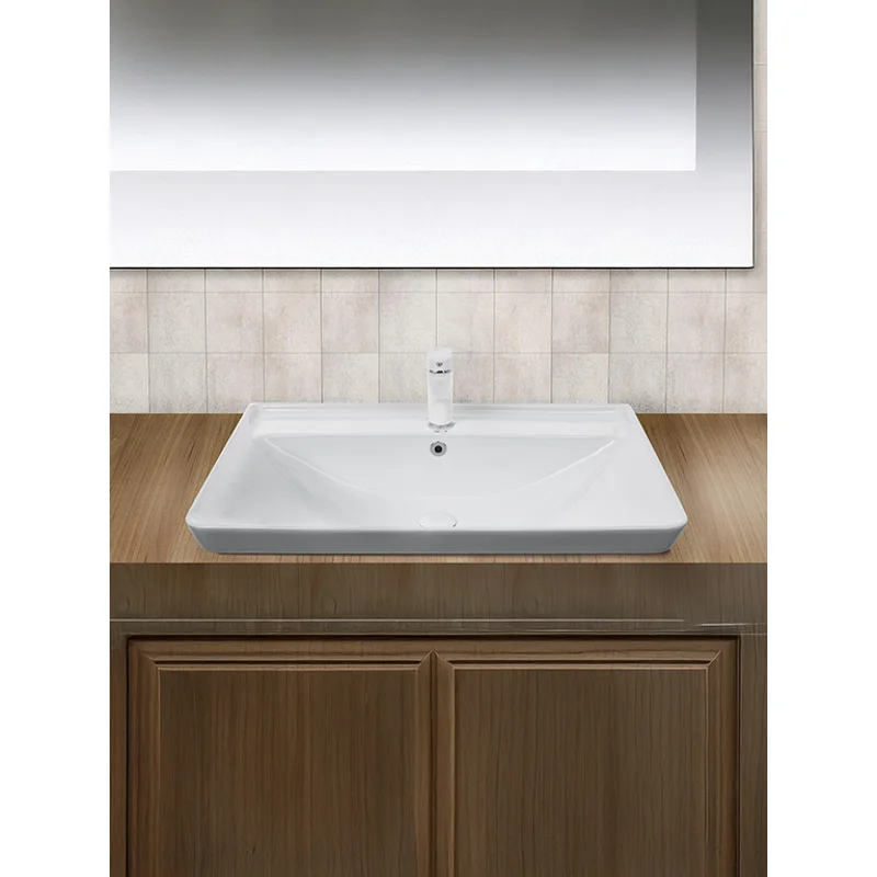 Раковина WeltWasser Deilbach 7608 80 10000004639 Белый глянец