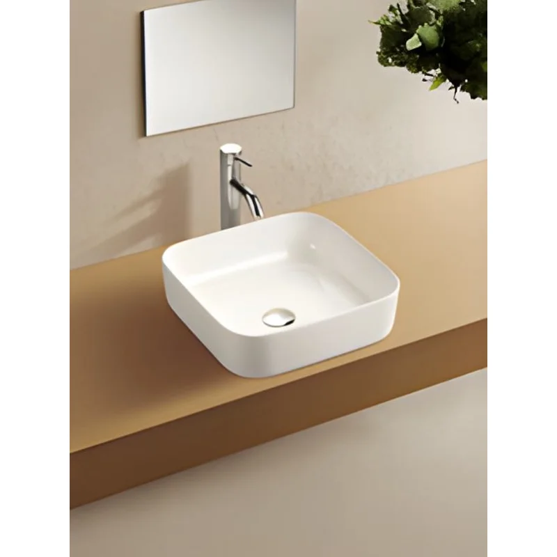 Раковина-чаша WeltWasser Elbach 2196 39 10000003840 Белый глянец