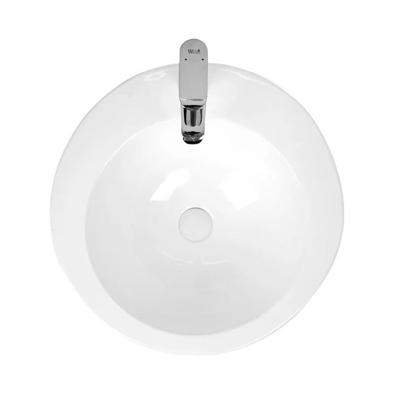 Раковина WeltWasser Leerbach 3838 GL-WT 38 10000005489 Белый глянец