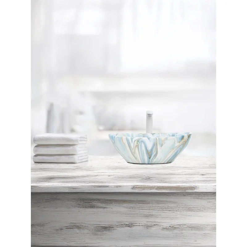 Раковина-чаша WeltWasser Elbach 3078 M814 41 10000004551 Мрамор