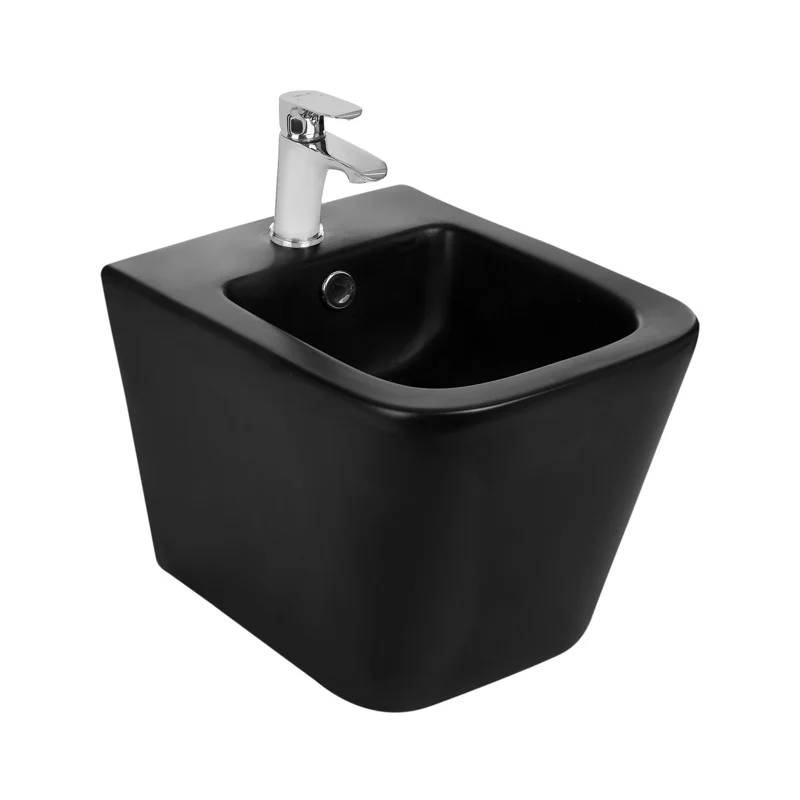 Биде WeltWasser Gelbach 005 MT-BL 10000003757 подвесное Черное матовое