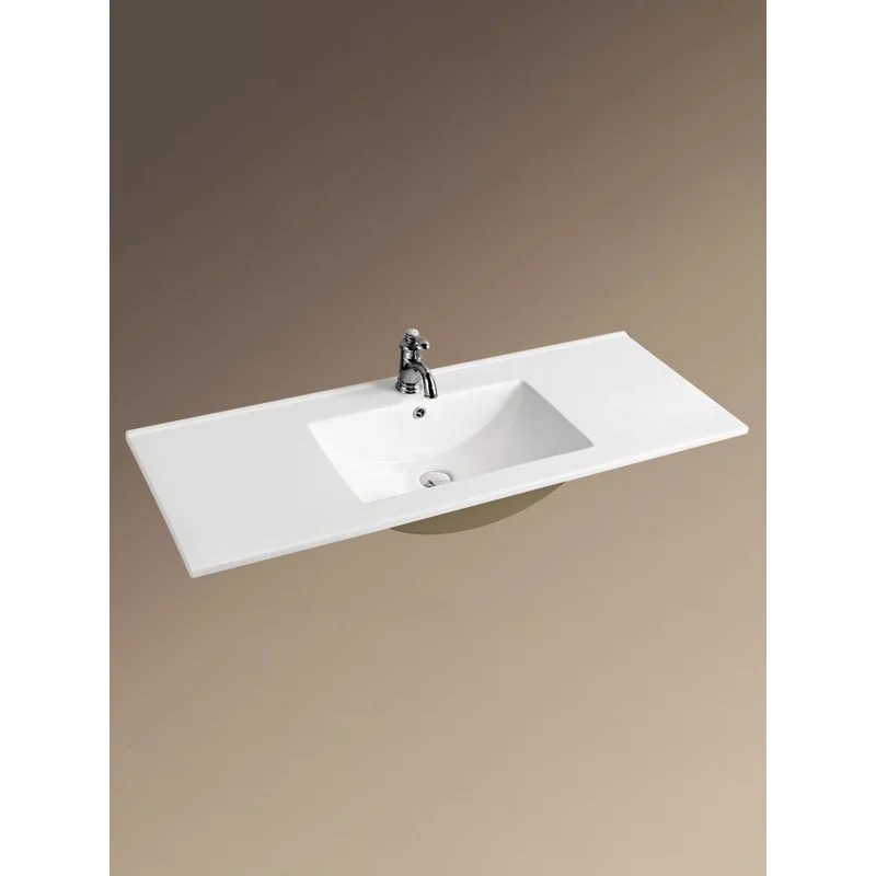 Раковина WeltWasser Deilbach 7506 120 10000003905 Белый глянец