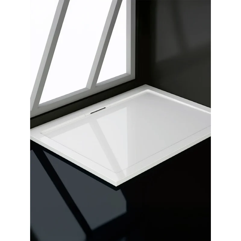 Душевой поддон из искусственного камня WeltWasser TR S 120x90 10000002767 Белый