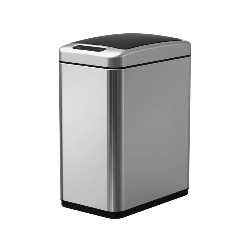 Ведро для мусора WeltWasser Navy MT 8L 10000003975 сенсорное Матовая сталь