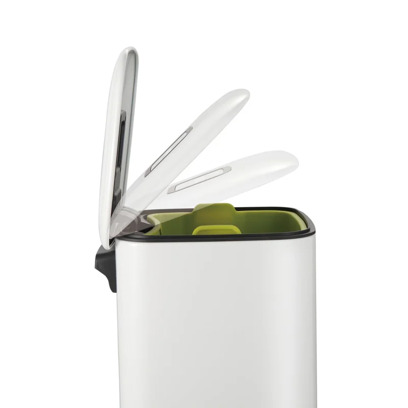 Ведро для мусора WeltWasser Mila WT 9L педальное 10000000887 Белое