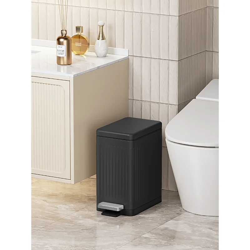 Ведро для мусора WeltWasser WW Magy BL 6L 10000011262 Черное матовое