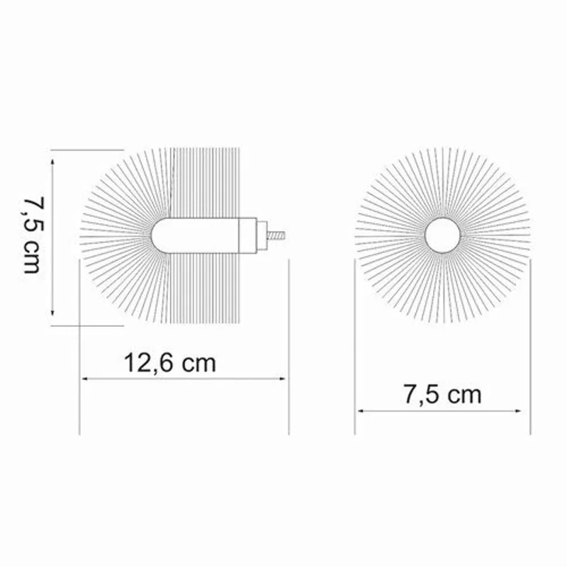 Щетка для унитаза WasserKRAFT K-012
