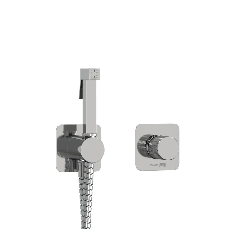 Гигиенический душ со смесителем WasserKRAFT Mosel A4651.271.057.136 Хром