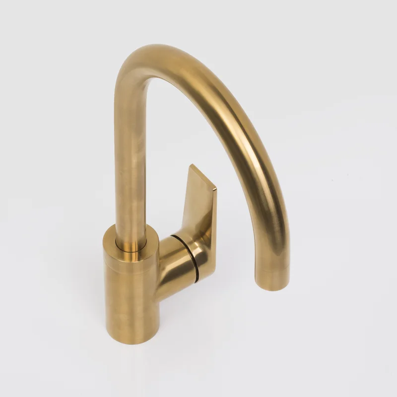 Смеситель для кухни WasserKRAFT Aisch 5507 Золото матовое