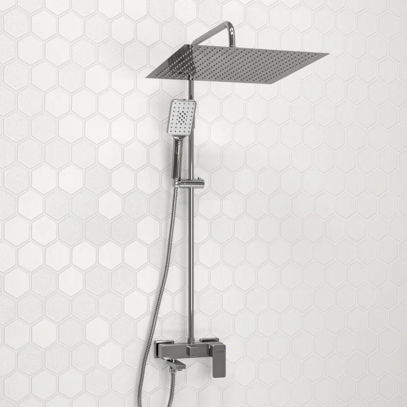 Душевая система WasserKRAFT A177.119.126.010.CH Хром