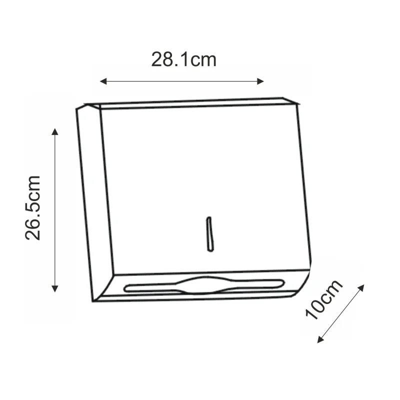 Диспенсер бумажных полотенец WasserKRAFT K-10091 Хром матовый