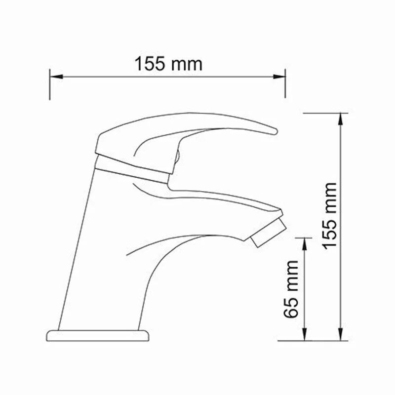 Смеситель WasserKRAFT Rhein 1703 для умывальника