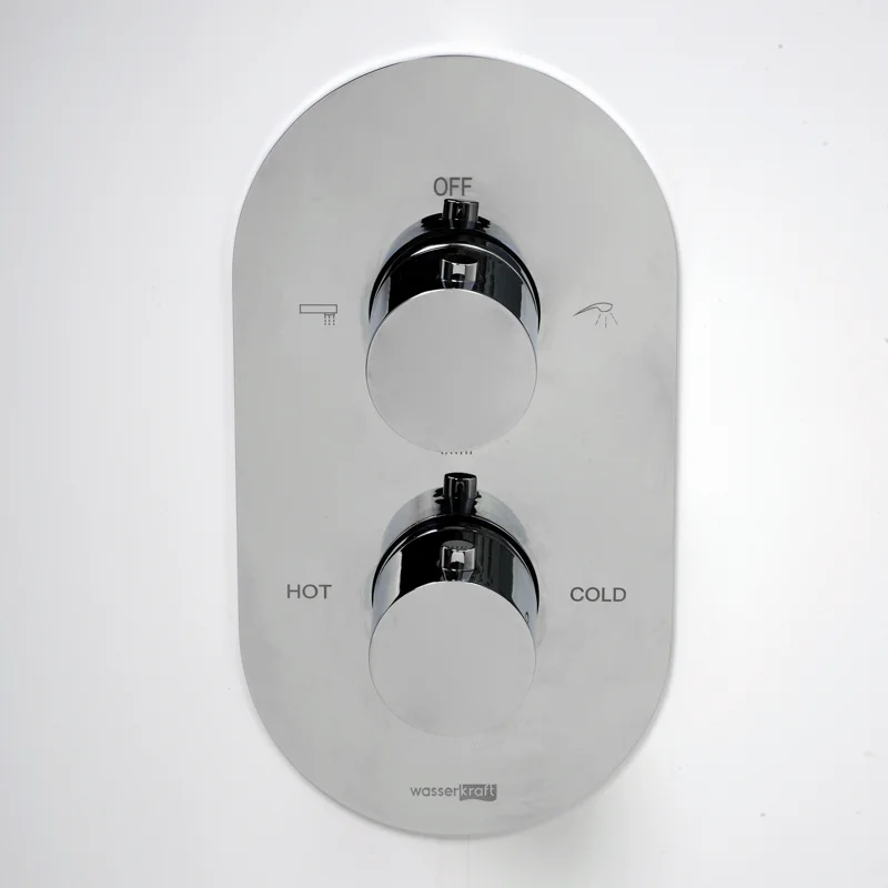 Душевая система WasserKRAFT Berkel A15030 Thermo с термостатом Хром