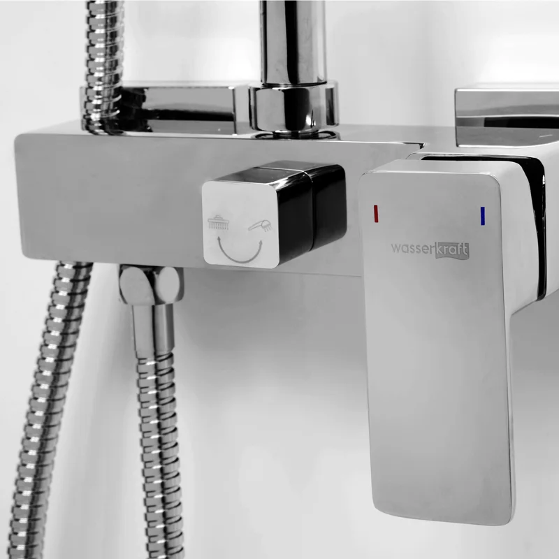 Душевая система WasserKRAFT Elbe A17702 Хром