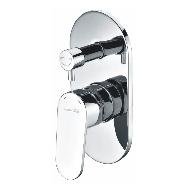 Смеситель WasserKRAFT DO 5341 для ванны и душа со встраиваемой системой монтажа, хром