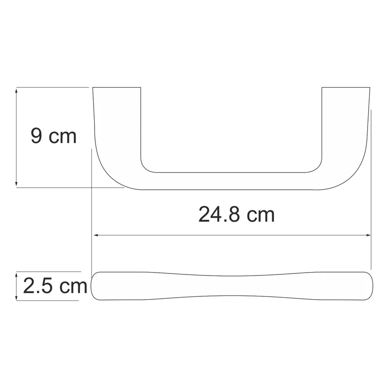 Полотенцедержатель WasserKRAFT Berkel K-6832 Хром