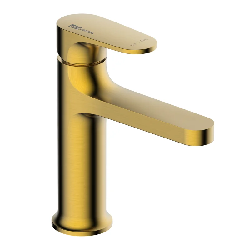 Смеситель для раковины WasserKRAFT Havel 3603 Золото матовое