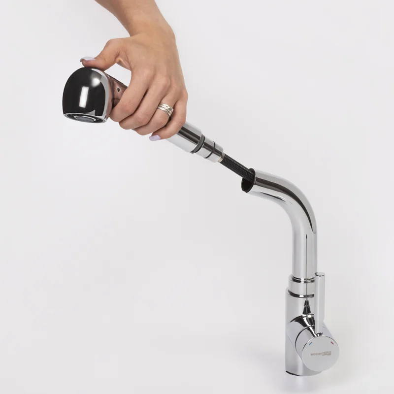 Смеситель WasserKRAFT Main 4166 хром для кухни