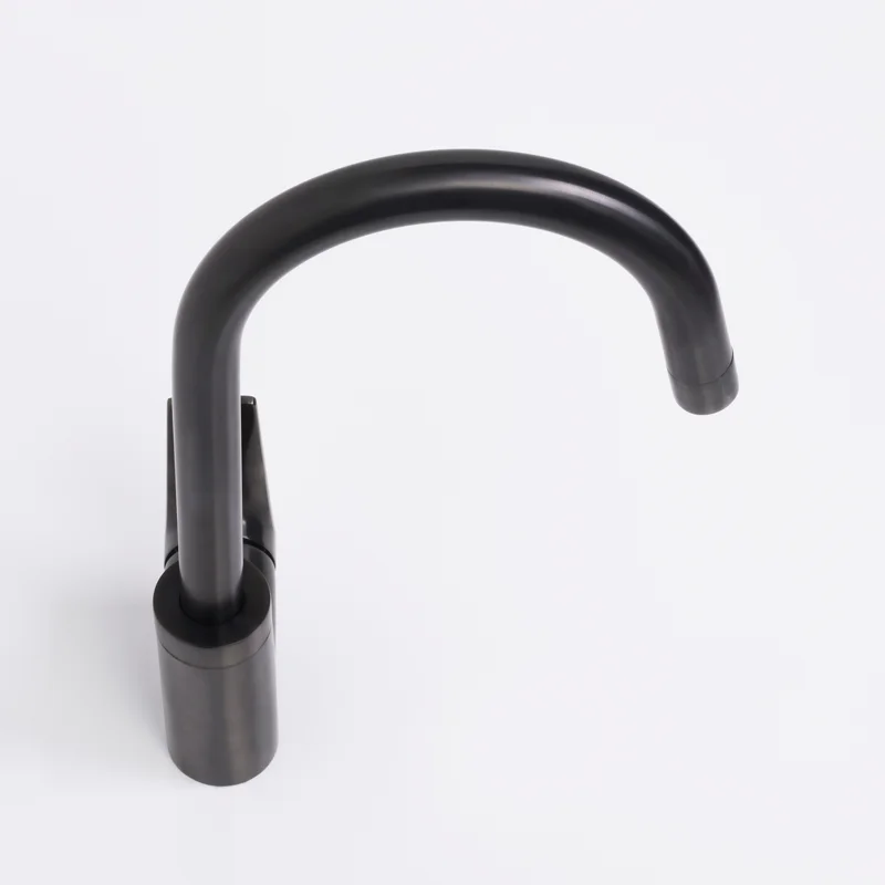 Смеситель для кухни WasserKRAFT Wiese 8407 Оружейная сталь