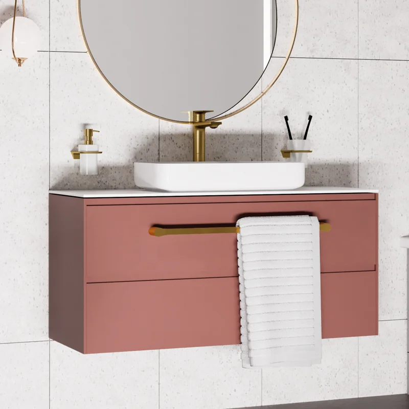 Смеситель для раковины WasserKRAFT Aisch 5503H Золото матовое