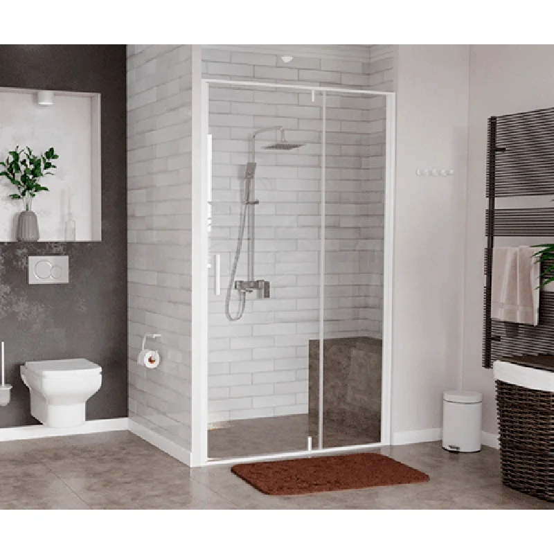 Душевой уголок WasserKRAFT Neime 120x90 19P07 профиль Белый матовый стекло прозрачное