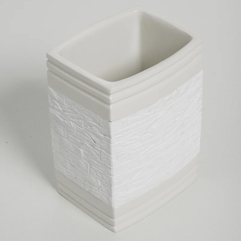 Стакан для зубных щеток WasserKRAFT Main K-4728 Белый матовый