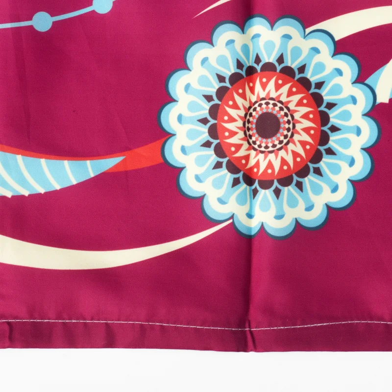 Штора для ванны WasserKRAFT Isen 180х200 SC-40101 Цветы
