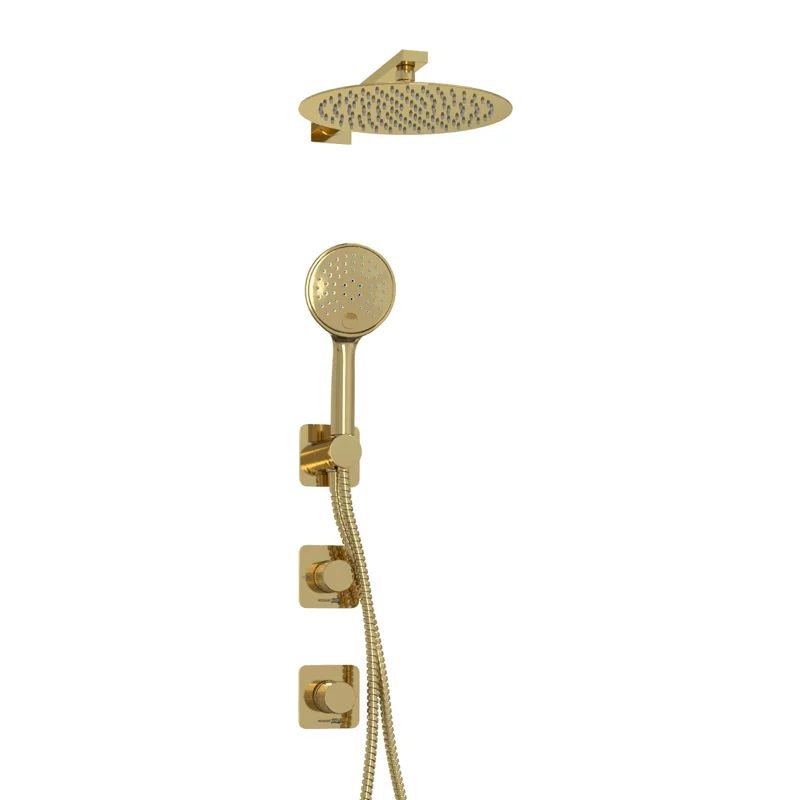 Душевая система WasserKRAFT Ems A7651.303.183.208.280.197.207 Золото глянцевое