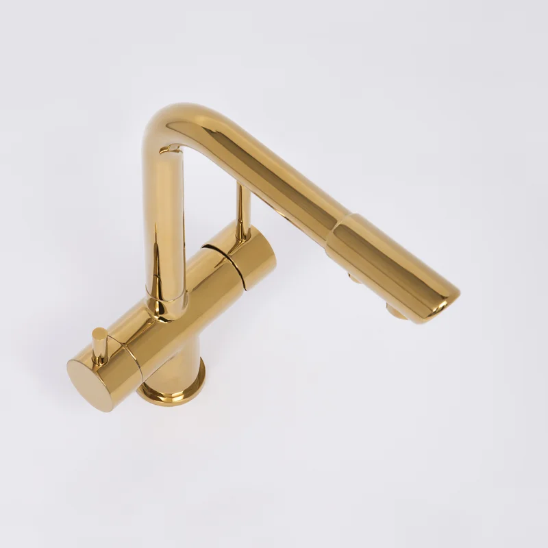 Смеситель для кухни WasserKRAFT A8377 Золото