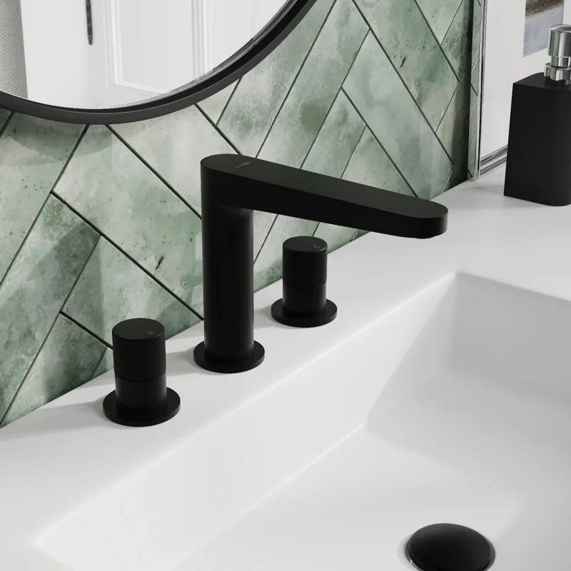 Смеситель для раковины WasserKRAFT Fulda 5235 Черный матовый