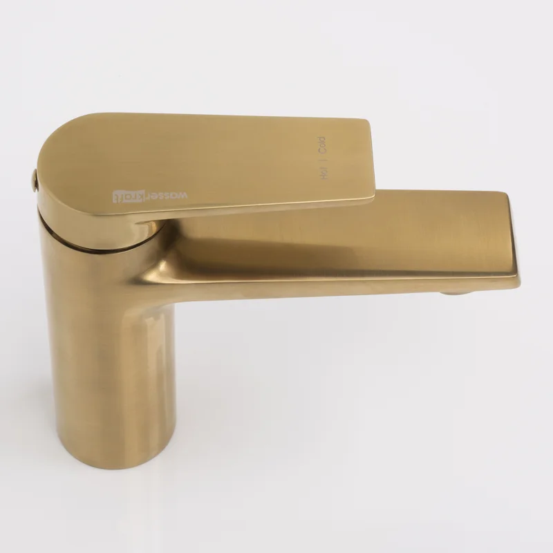 Смеситель для раковины WasserKRAFT Aisch 5503 Золото матовое