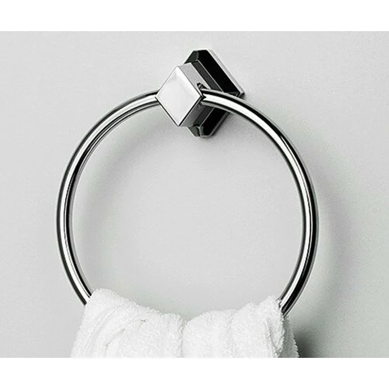 Держатель полотенец WasserKRAFT кольцо K-1160 хром