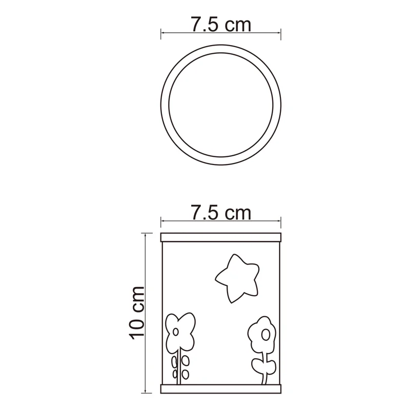 Стакан для зубных щеток WasserKRAFT Lossa K-3428 Синий