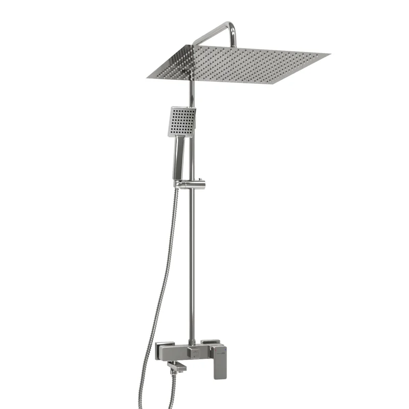 Душевая система WasserKRAFT A177.119.141.010.CH Хром