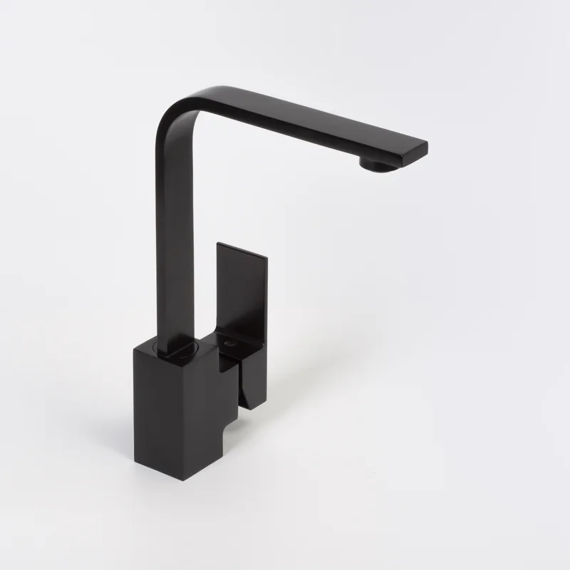 Смеситель для кухни WasserKRAFT Abens 2007 Чёрный матовый