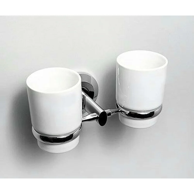 Стакан двойной керамический WasserKRAFT Rhein K-6228DC