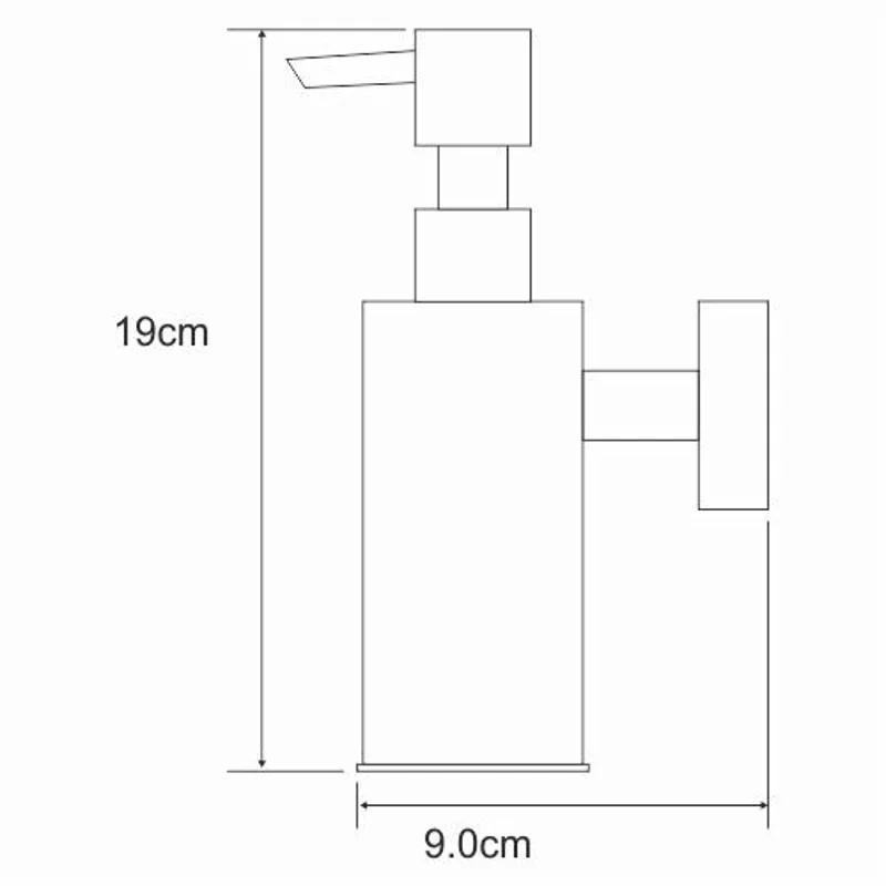 Дозатор для жидкого мыла WasserKRAFT K-1399 Хром