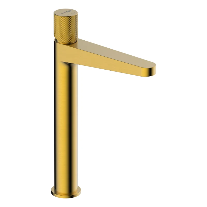Смеситель для раковины WasserKRAFT Schunter 8203H Золото матовое