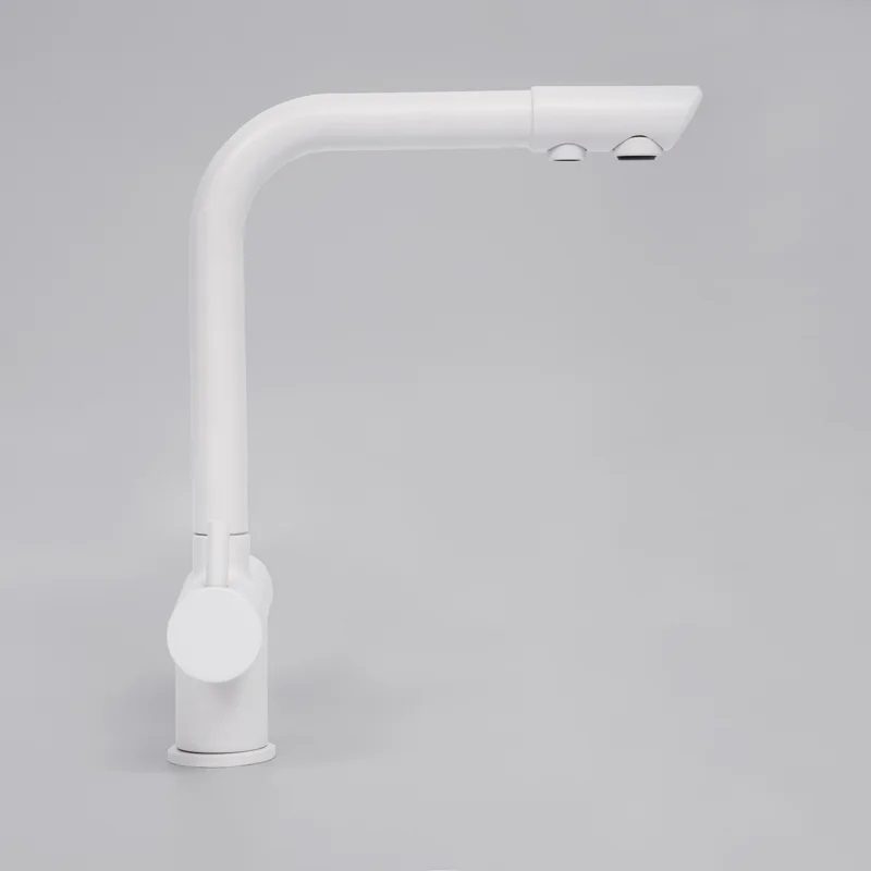 Смеситель для кухни WasserKRAFT A8357 Белый матовый