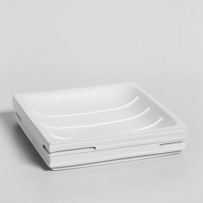 Мыльница WasserKRAFT Leine K-3829 Белая матовая