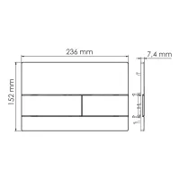 Инсталляция для унитаза WasserKRAFT Aller 10TLT.010.ME.WM04