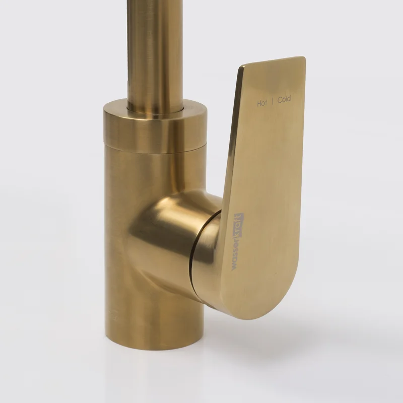 Смеситель для кухни WasserKRAFT Aisch 5507 Золото матовое