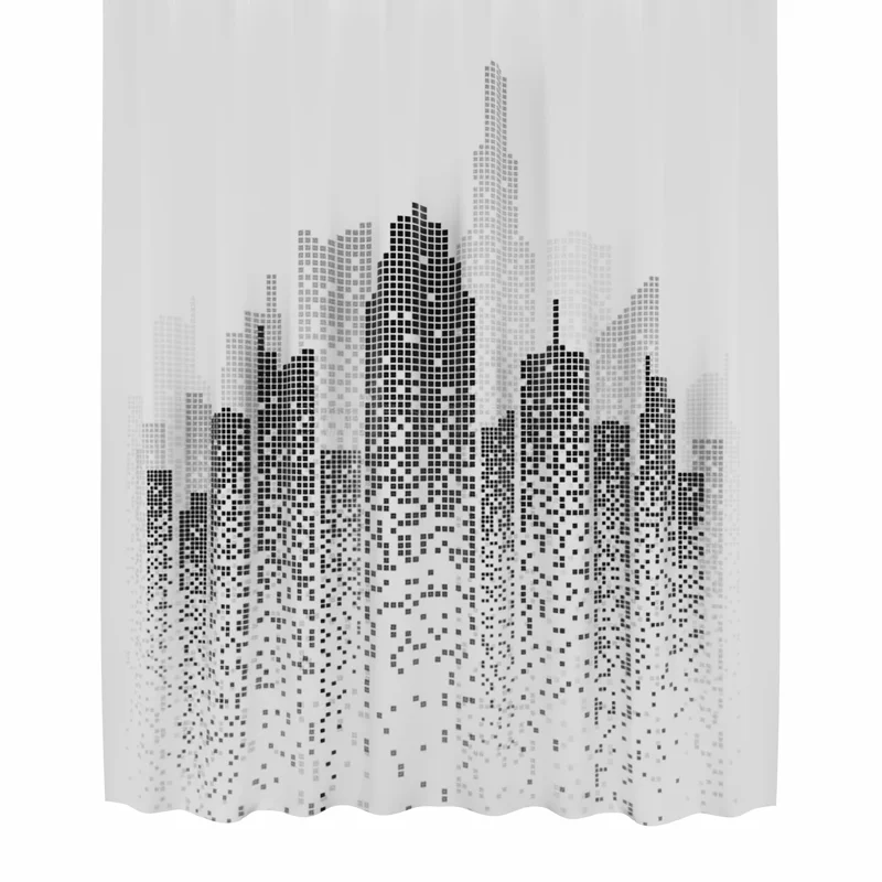 Штора для ванны WasserKRAFT Leine 180х200 SC-38101 Белая