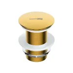 Донный клапан WasserKRAFT A247 Click-Clack Золото ма...
