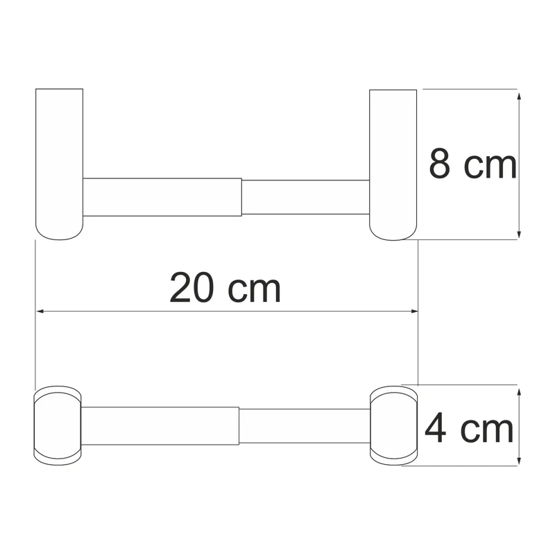 Держатель туалетной бумаги WasserKRAFT Berkel K-6822 Хром