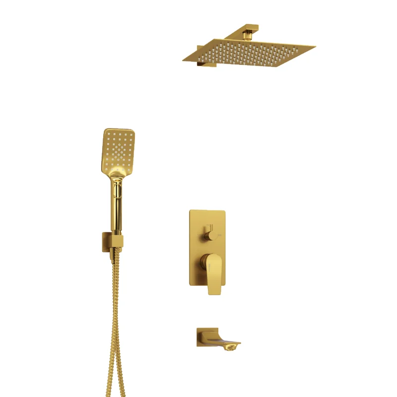 Душевая система WasserKRAFT A175571 Золото матовое