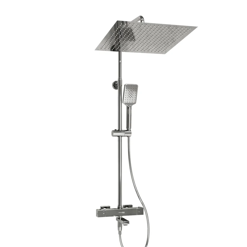 Душевая система WasserKRAFT A199.119.126.010.CH Thermo с термостатом Хром